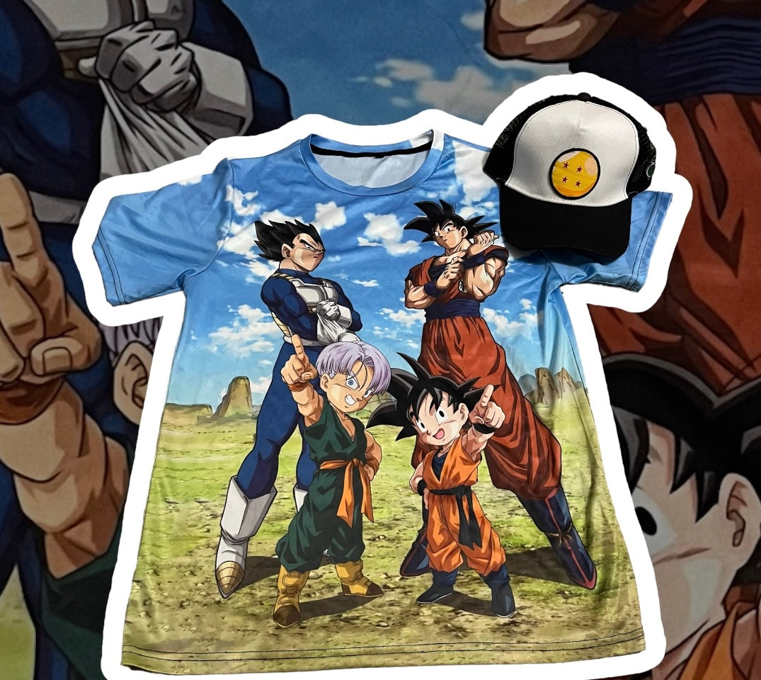 Dragon Ball Z Tshirt + Gorra